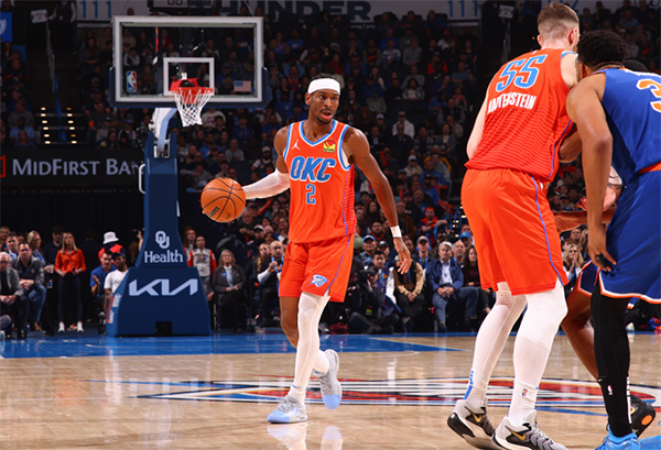 亚历山大33+7引领雷霆14连胜 强势终结尼克斯9连胜