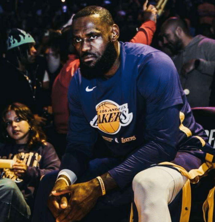 詹皇发声嘲讽灰熊引热议！20年淘汰20队太狠 湖人球迷球馆外狂骂狄龙