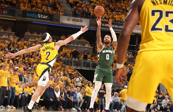 利拉德手感冰凉 米神两次命中绝平三分仍惜败