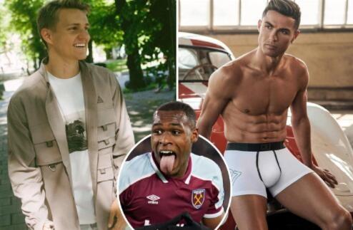 英超最性感球员排行：C罗没进前100