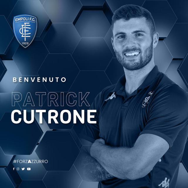 官方：前AC米兰前锋库特罗内租借加盟恩波利