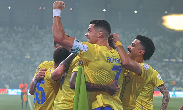 4-3！C罗率利雅得胜利五连胜，沙特联赛最新排名：6队大混战