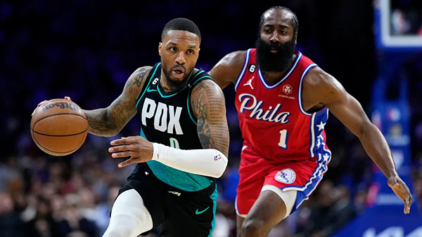 美媒列三方交易方案：快船9换2得到哈登 利拉德前往费城联手恩比德