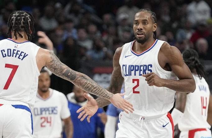 哈登为小卡跨步庆祝太抢镜！快船9连胜连刷纪录 排名飙升到西部第4