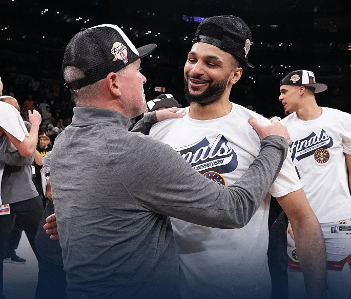 掘金首次备战总决赛：马龙回忆4-0横扫湖人 穆雷发声目标总冠军