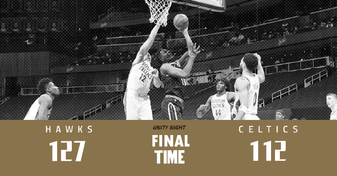 老鹰127-112大胜凯尔特人 加里纳利10记三分轰38分 特雷杨33+4+7