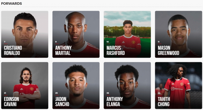 要复出了？格林伍德重回曼联官网一线队球员名单