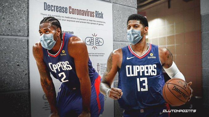 小卡乔治被隔离！NBA宣布决定：快船全美直播被取消，勇士取而代之