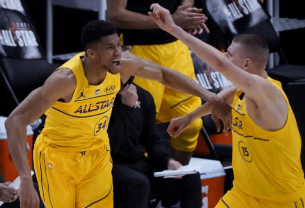 选人有眼光！老詹2节打卡+球队从头赢到尾，字母哥16中16锁定MVP