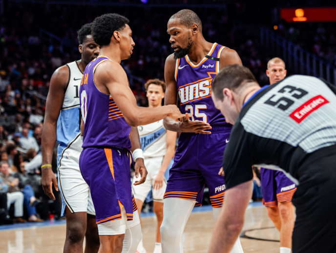 太阳客战老鹰遭11连败，杜兰特31分难救主，排名下跌