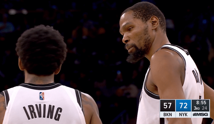 杜兰特末节13+9+6造大逆转，30+三双创纪录！纽约德比7连胜