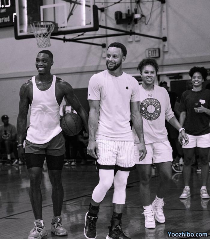 湖人新援打比赛视频曝光：单挑库里一击即中 单臂平筐劈扣太狠