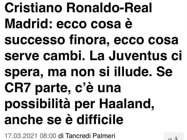 曝尤文欲和C罗分手！空出薪资追哈兰德，皇马愿回购有1前提：降薪至2千万