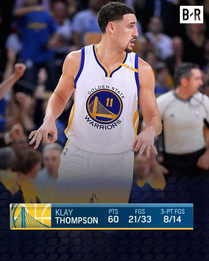 勇士官方晒汤普森神迹五周年，29分钟60分！美媒：仅持球90秒