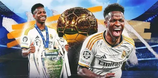 若维尼修斯获金球奖，将成安切洛蒂麾下第五位金球得主