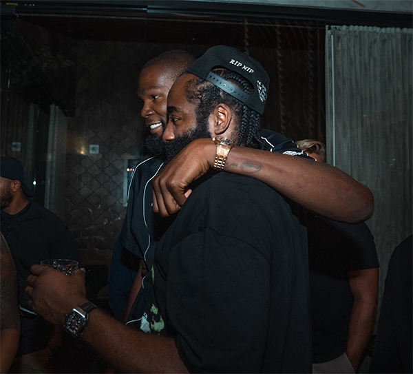 哈登35岁生日派对众星云集 女友却因亲昵视频引关注