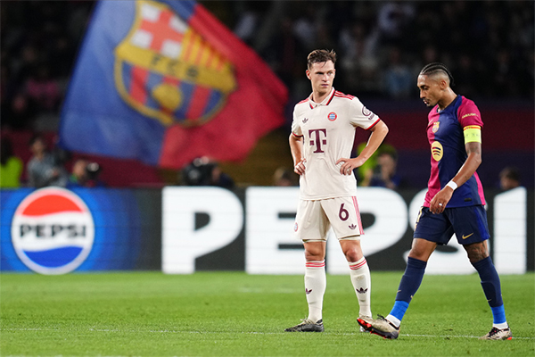 29岁拜仁王牌不服1-4结果：我们掌控比赛，巴萨第二球应无效