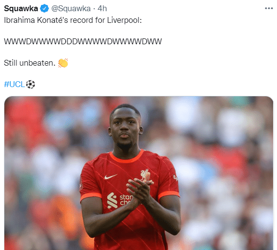 你就是新锦鲤？科纳特为利物浦出场23次仍不败