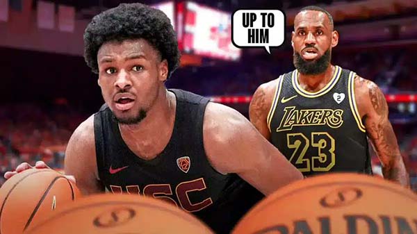 詹皇回应布朗尼25年被选中：努力才是最重要的 让孩子们享受大学篮球吧