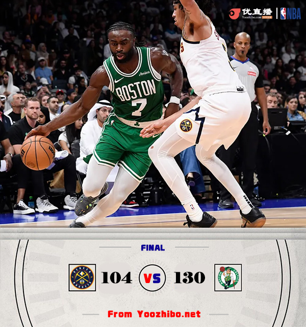 绿军130-104再胜掘金 季前赛-一节花！双探花38分 约基奇半场20+7