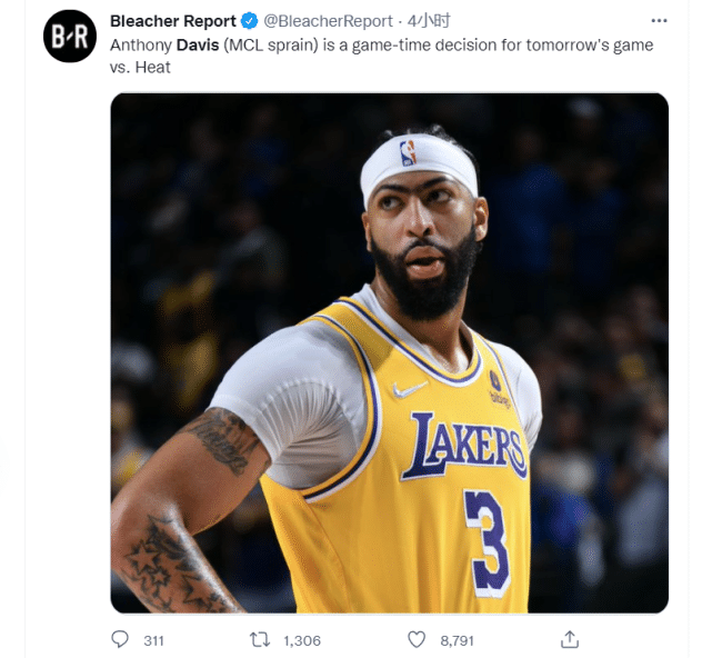 最快明天！浓眉哥缺席16场复出在即！湖人防守将迎巨幅回暖？