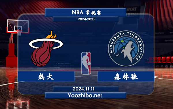 11月11日 NBA常规赛 热火vs森林狼前瞻分析