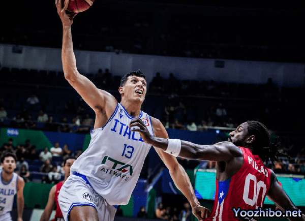 意大利男篮73-57战胜波多黎各男篮 丰泰基奥12+12