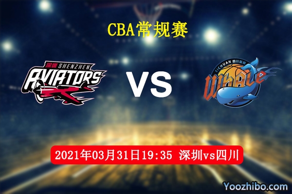 03月31日 CBA常规赛 深圳vs四川直播前瞻分析