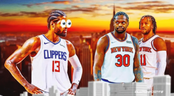 尼克斯拒绝乔治交易内幕曝光：与快船谈判失败 拒绝和乔治提前续约