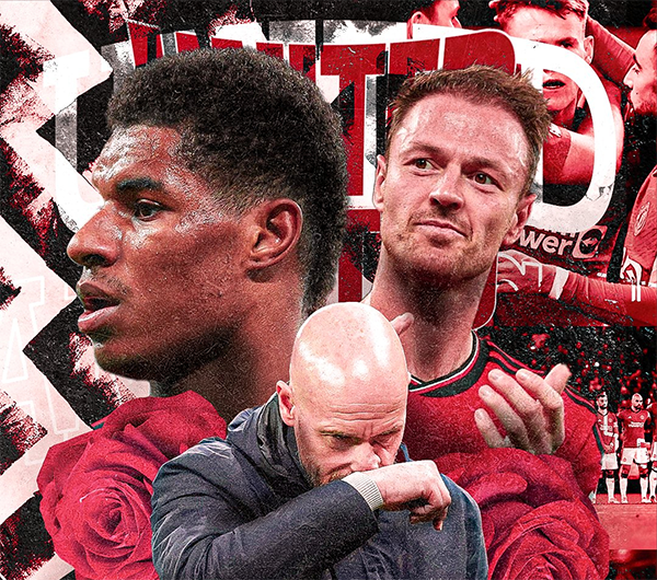 曼联两人伤愈出战埃弗顿！滕哈格称前途光明，若非伤病胜率能有75%