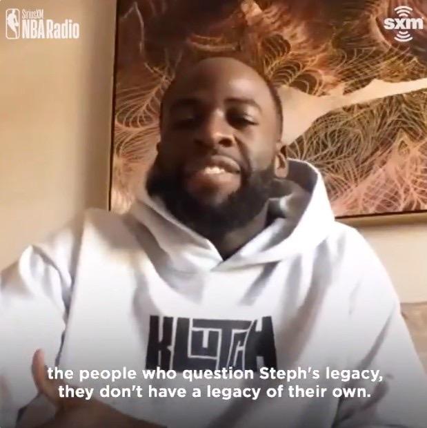 勇士格林：质疑詹姆斯和库里成就的那些人，自身都没有什么成就！