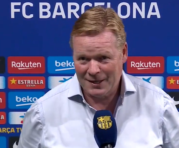 世体：拉波尔塔完全信任科曼 后者下赛季很可能将继续执教巴萨