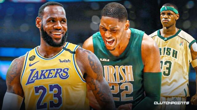 詹皇亲自送祝福！18岁新星宣布参加NBA选秀 一成就比肩勒布朗