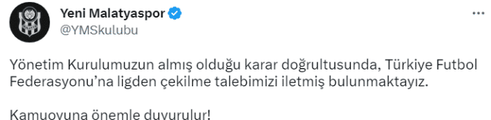 官方：土甲球队申请退出联赛，其门将地震中丧生