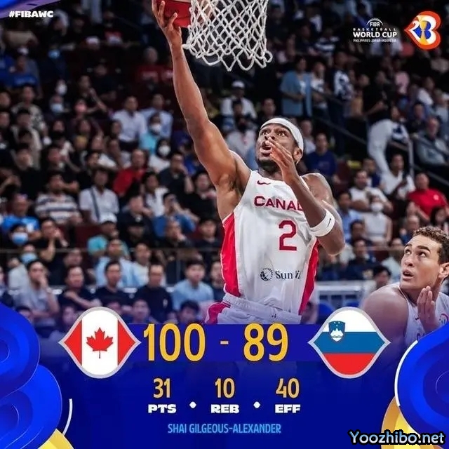加拿大100-89战胜斯洛文尼亚 亚历山大31+10 东契奇26分&驱逐