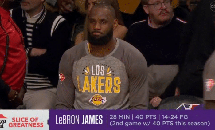 NBA又一历史纪录！詹皇狂轰40分超越乔丹，现场MVP呼声震天