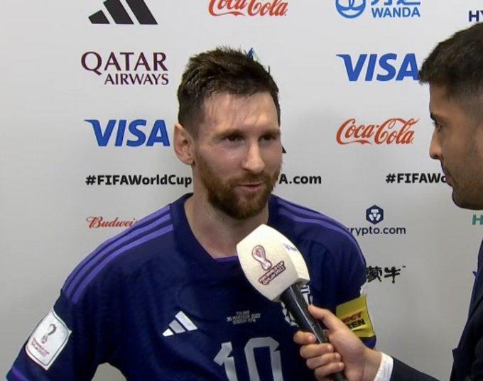 梅西：罚丢点球我很愤怒，但我犯错后球队表现更好