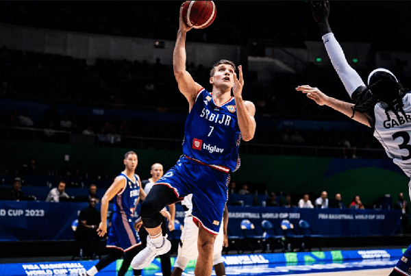 塞尔维亚115-83击败南苏丹 博格丹23+9 约维奇9中9砍25分