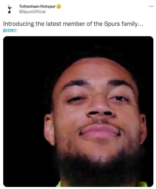 官方：丹朱马租借加盟托特纳姆热刺至本赛季结束