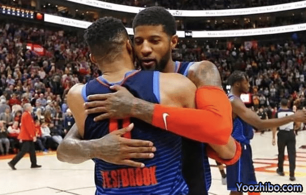 威少乔治最新训练赛曝光！湖人快船两大球星暴扣 神龟激动疯狂庆祝