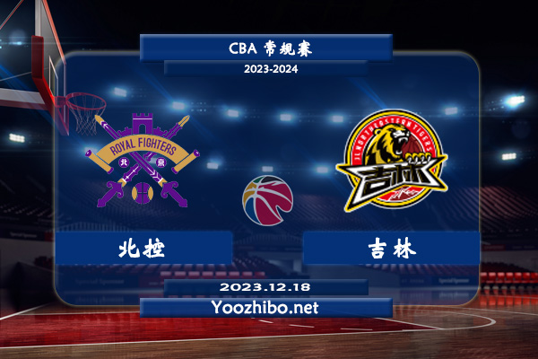 12月18日 CBA常规赛 北控vs吉林直播前瞻分析