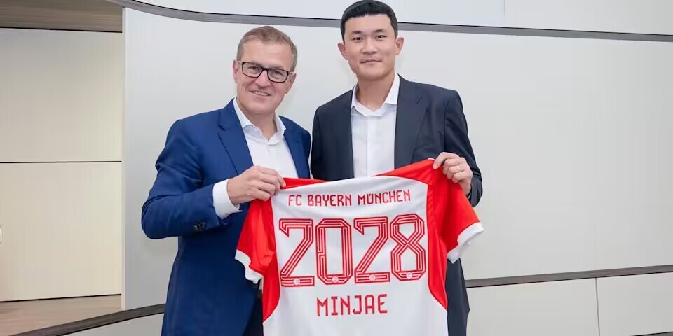 拜仁5千万欧签下金玟哉！2年前还在踢中超，韩国3星齐聚欧洲豪门