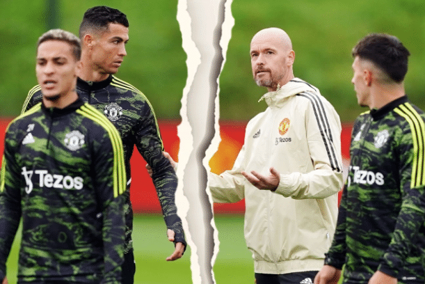 C罗认为滕哈格太固执，两人经常爆发冲突