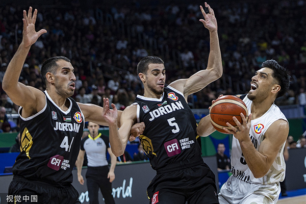 新西兰男篮95-87险胜约旦男篮 勒阿法23+5 杰弗森39+9