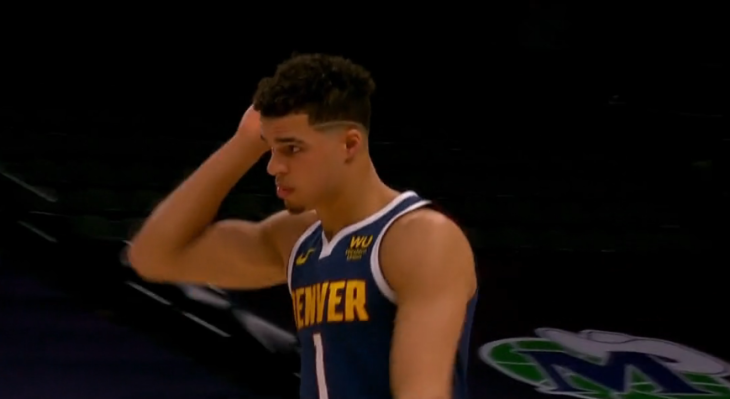 波特谈提前转身3分：不确定能否进 还回头瞄了一眼