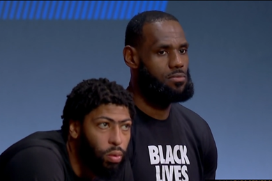 汤爹：不用担心湖人战绩 季后赛健康的詹眉会进总决