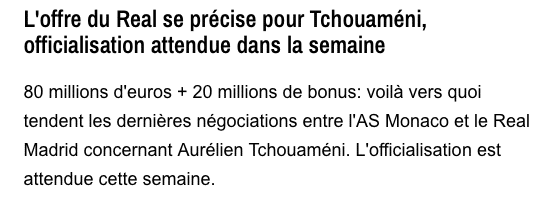 总价1亿欧！曝皇马敲定22岁法甲抢断王，本周完成签约