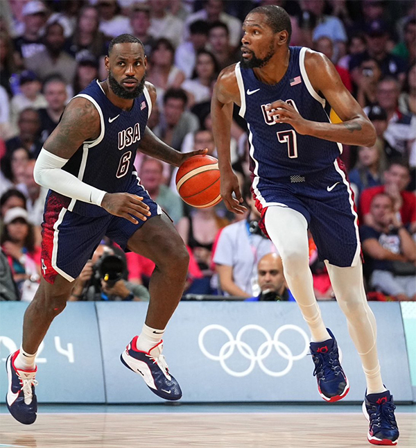 巴黎奥运男篮：美国队对阵南苏丹或大变阵