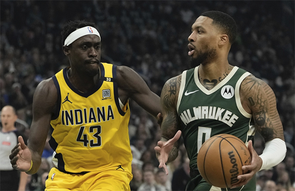 利拉德狂刷纪录比肩乔丹！霸气喊话：下半场0分因冲突吃T