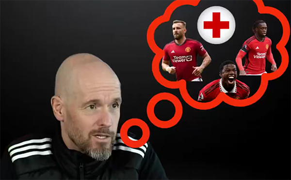 曼联卡洛斯恐无缘战卢顿，4人缺阵遇边卫荒！滕哈格回应1000万请总监